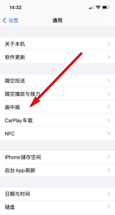 iPhone 12 Pro Max PIP 활성화 튜토리얼