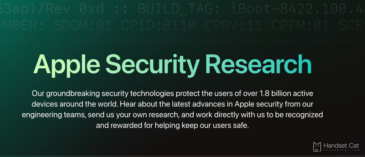 Apple lance un nouveau site Web de recherche sur la sécurité pour accélérer la réponse aux rapports de vulnérabilité