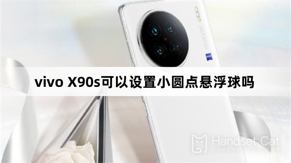 Can vivo X90s be equipped with small dot floating balls?