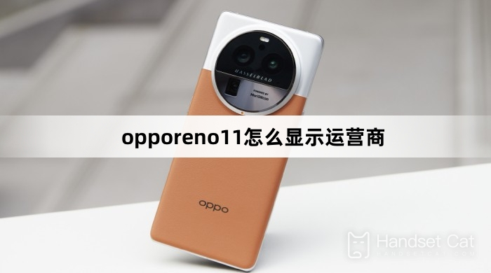 Cách hiển thị toán tử trong opporeno11