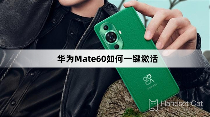 How to activate Huawei Mate60 with one click