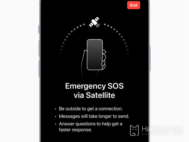 The iPhone 14/Pro series satellite SOS emergency rescue service is officially launched today, and will be extended to more countries and regions