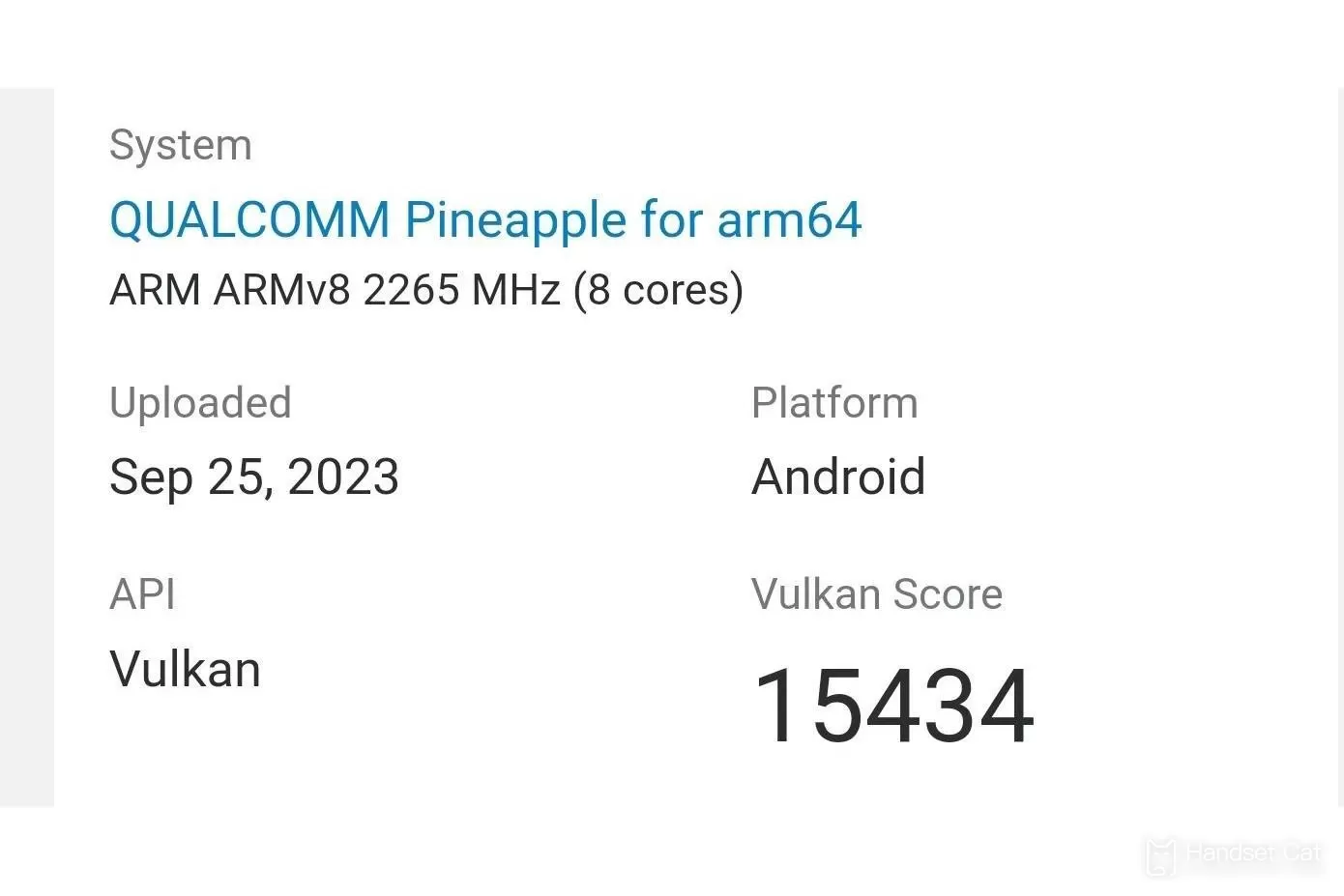 คะแนนมาตรฐาน GPU ของโปรเซสเซอร์ Snapdragon 8Gen3 เป็นเท่าใด