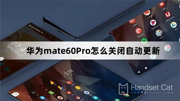 Huawei mate60Pro에서 자동 업데이트를 끄는 방법