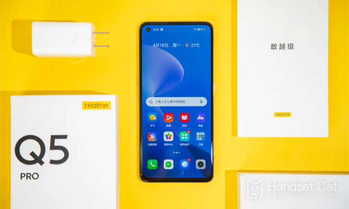 How can I turn on the navigation key of realme Q5 Pro