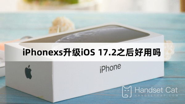 ¿Es fácil usar iPhonexs después de actualizar a iOS 17.2?