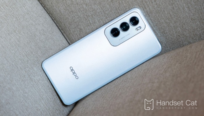 What sensor is the main camera of OPPO Reno 12?