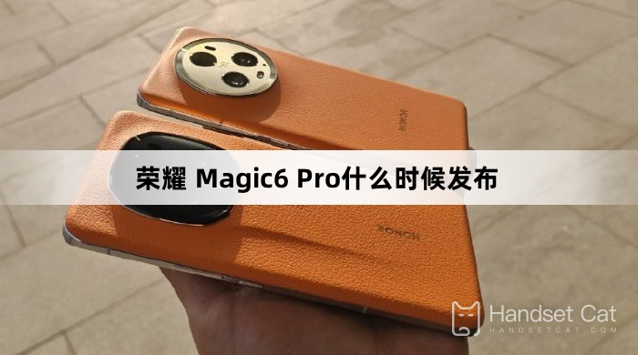 When will Honor Magic6 Pro be released?