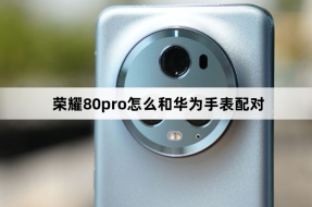 Honor 80pro를 Huawei 시계와 페어링하는 방법