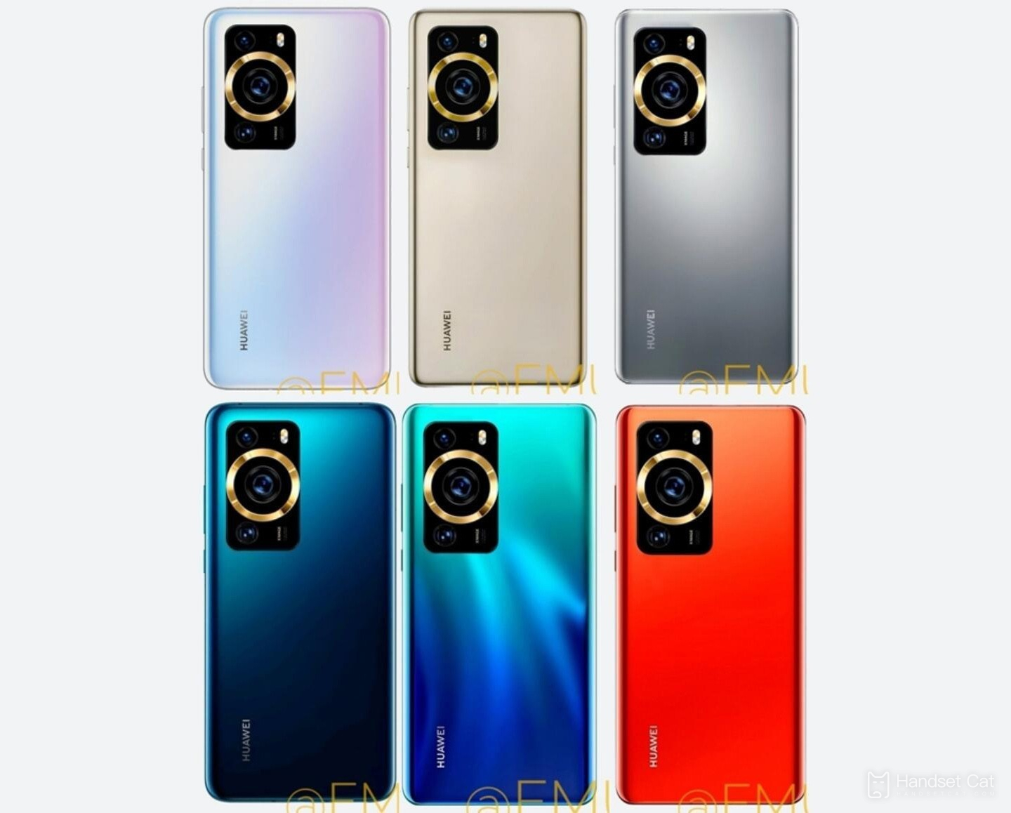 Representaciones del Huawei P60 expuestas: ¡el color aurora puede regresar!