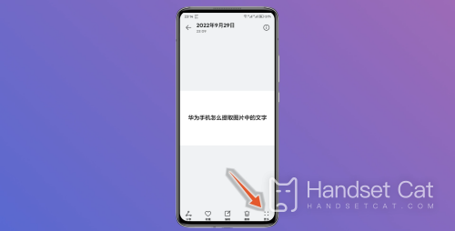 Cómo extraer texto de imágenes en Huawei P60 Art