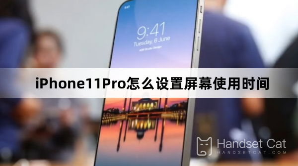 How to set screen time on iPhone 11 Pro